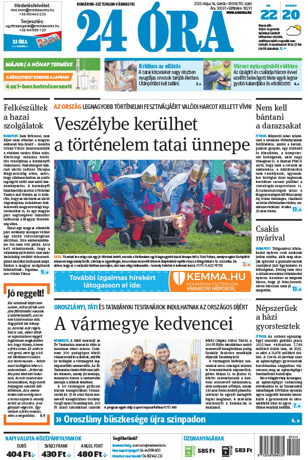 Lapszám: 2025.05.14.