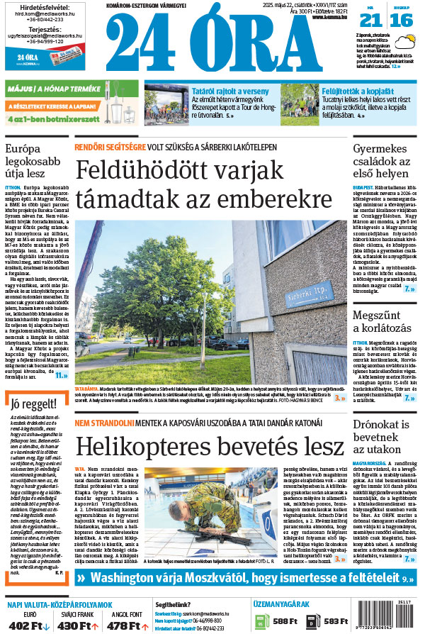 Lapszám: 2025.05.22.