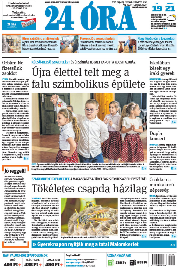 Lapszám: 2025.05.24.