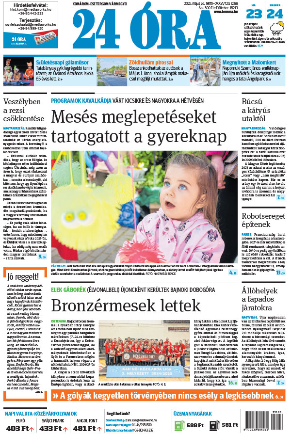 Lapszám: 2025.05.26.