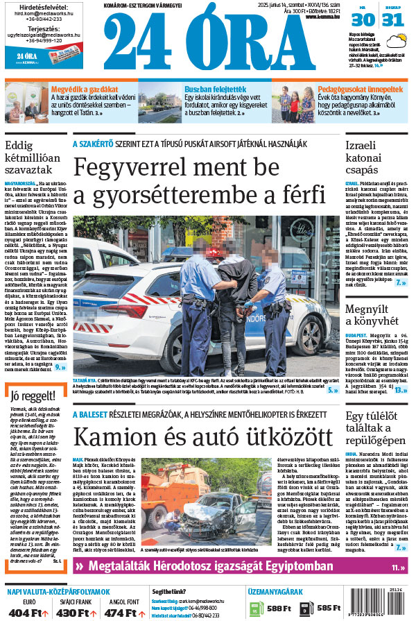 Lapszám: 2025.06.14.