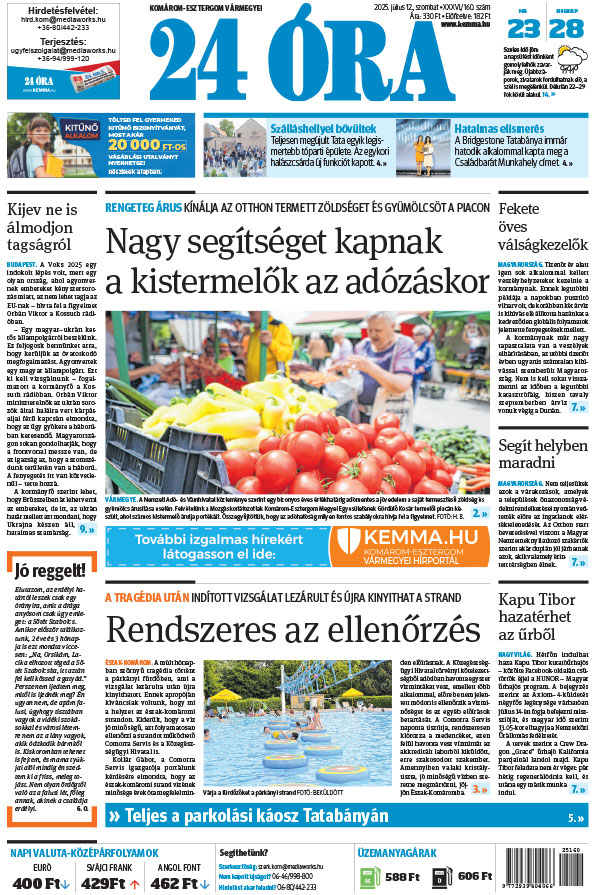 Lapszám: 2025.07.12.