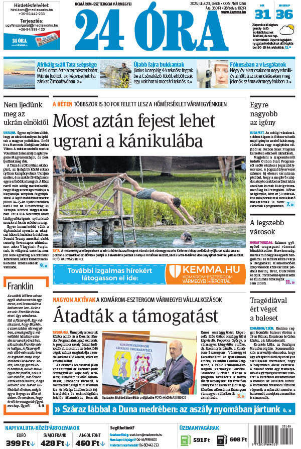 Lapszám: 2025.07.23.