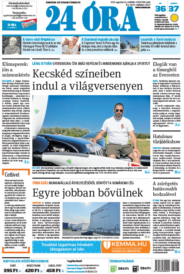 Lapszám: 2025.08.14.