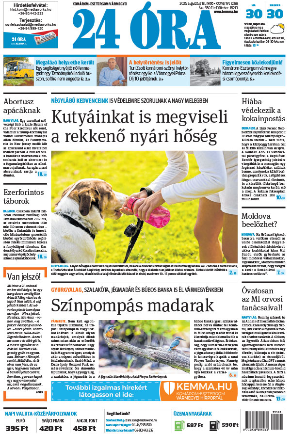 Lapszám: 2025.08.18.