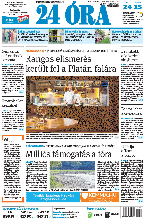 Lapszám: 2025.09.24.