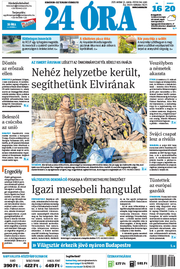 Lapszám: 2025.10.22.