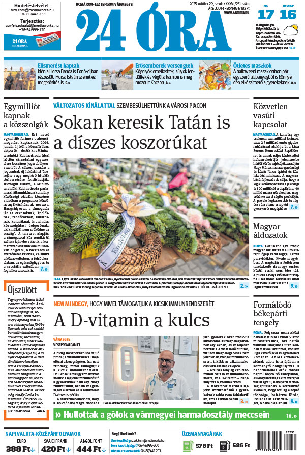 Lapszám: 2025.10.29.