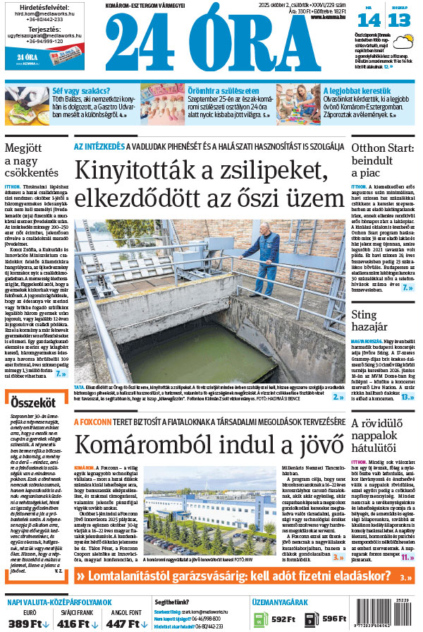 Lapszám: 2025.10.02.