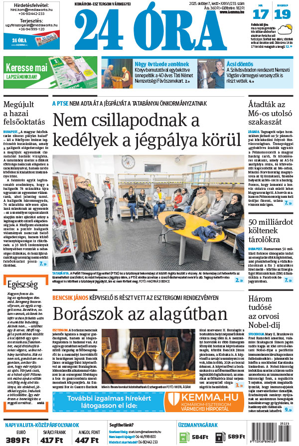 Lapszám: 2025.10.07.