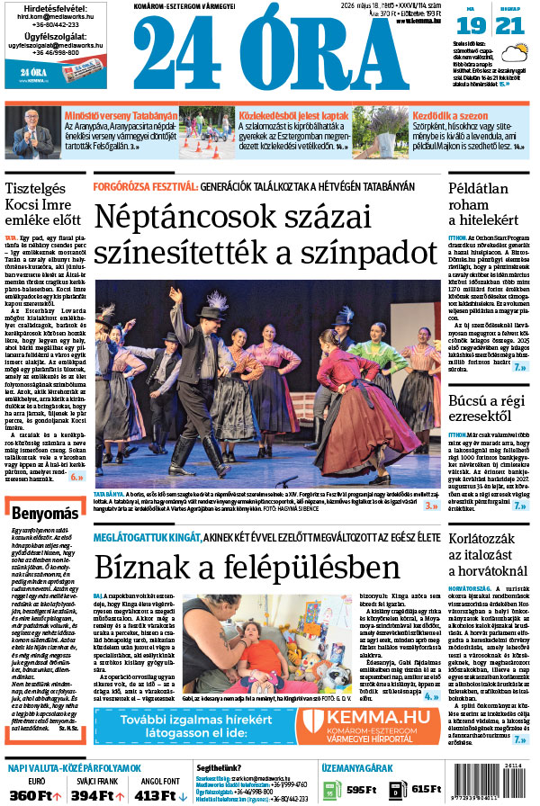 Lapszám: 2026. 05. 18.