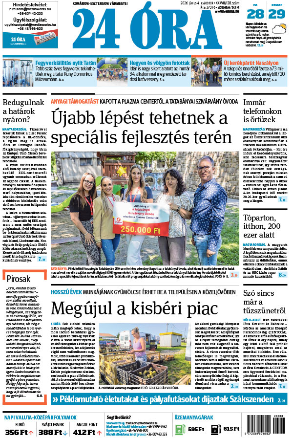 Lapszám: 2026. 06. 04.
