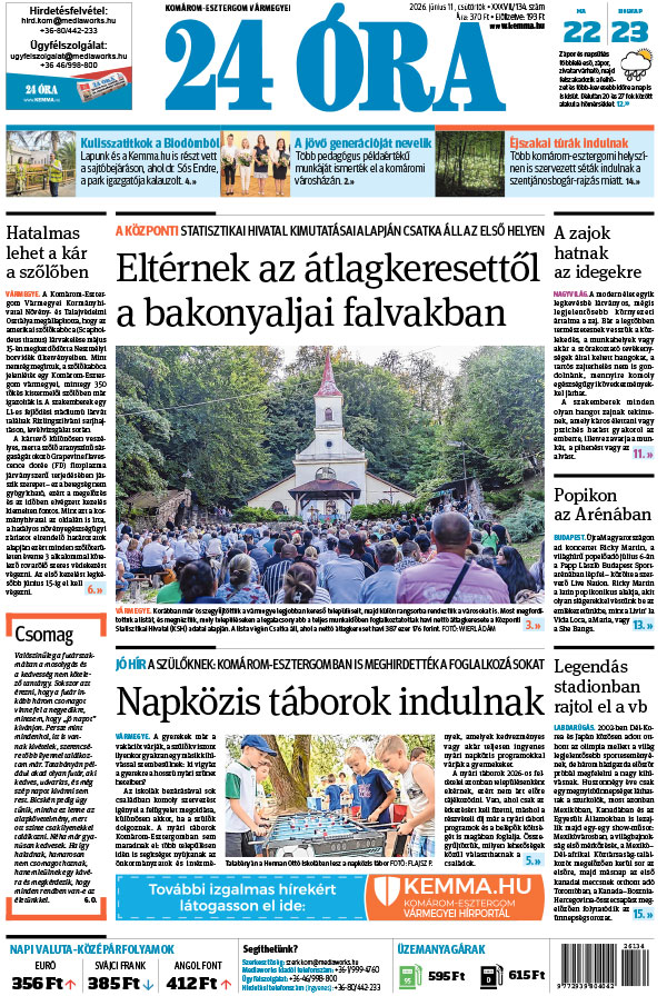 Lapszám: 2026. 06. 11.