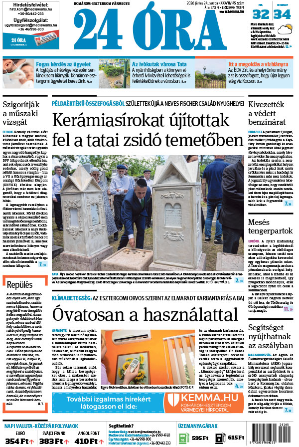 Lapszám: 2026. 06. 24.